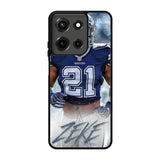 Ezekiel Elliott Dallas Cowboys Motorola Moto G 5G 2025 Case FE1362