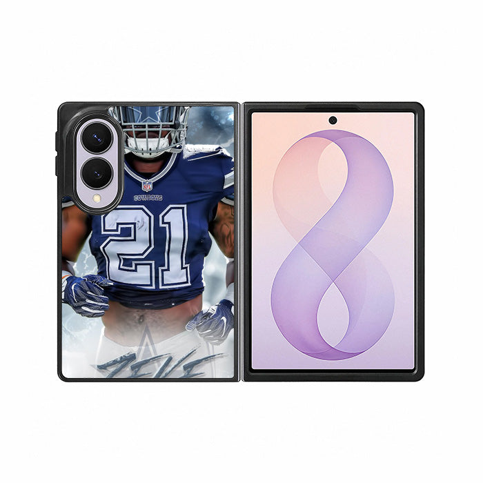 ezekiel elliott dallas cowboys Samsung Galaxy Z Fold 8 Case BC2421