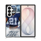 ezekiel elliott dallas cowboys Samsung Galaxy Z Fold 8 Ultra Case BC2421