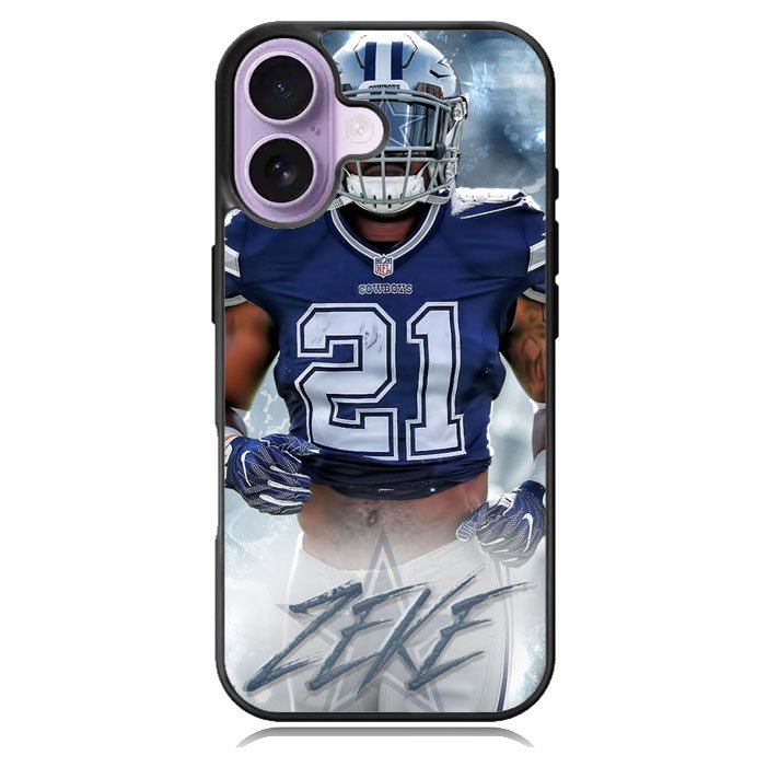 ezekiel elliott dallas cowboys iPhone 17 Case BC2421