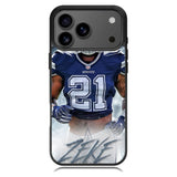 ezekiel elliott dallas cowboys iPhone 17 Pro Case BC2421