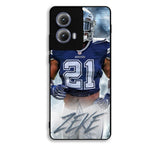 Ezekiel Elliott Dallas Cowboys Motorola Moto Edge 2024 Case FE2109