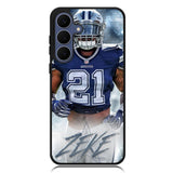 ezekiel elliott dallas cowboys Samsung Galaxy S25 FE Case BC2421