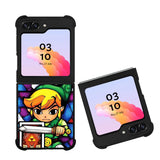Pictures Of Stained Glass Legend Of Zelda Case Samsung Galaxy Z Flip 5 5G BC2423