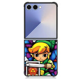 Pictures Of Stained Glass Legend Of Zelda Samsung Galaxy Z Flip 7 Case BC2423