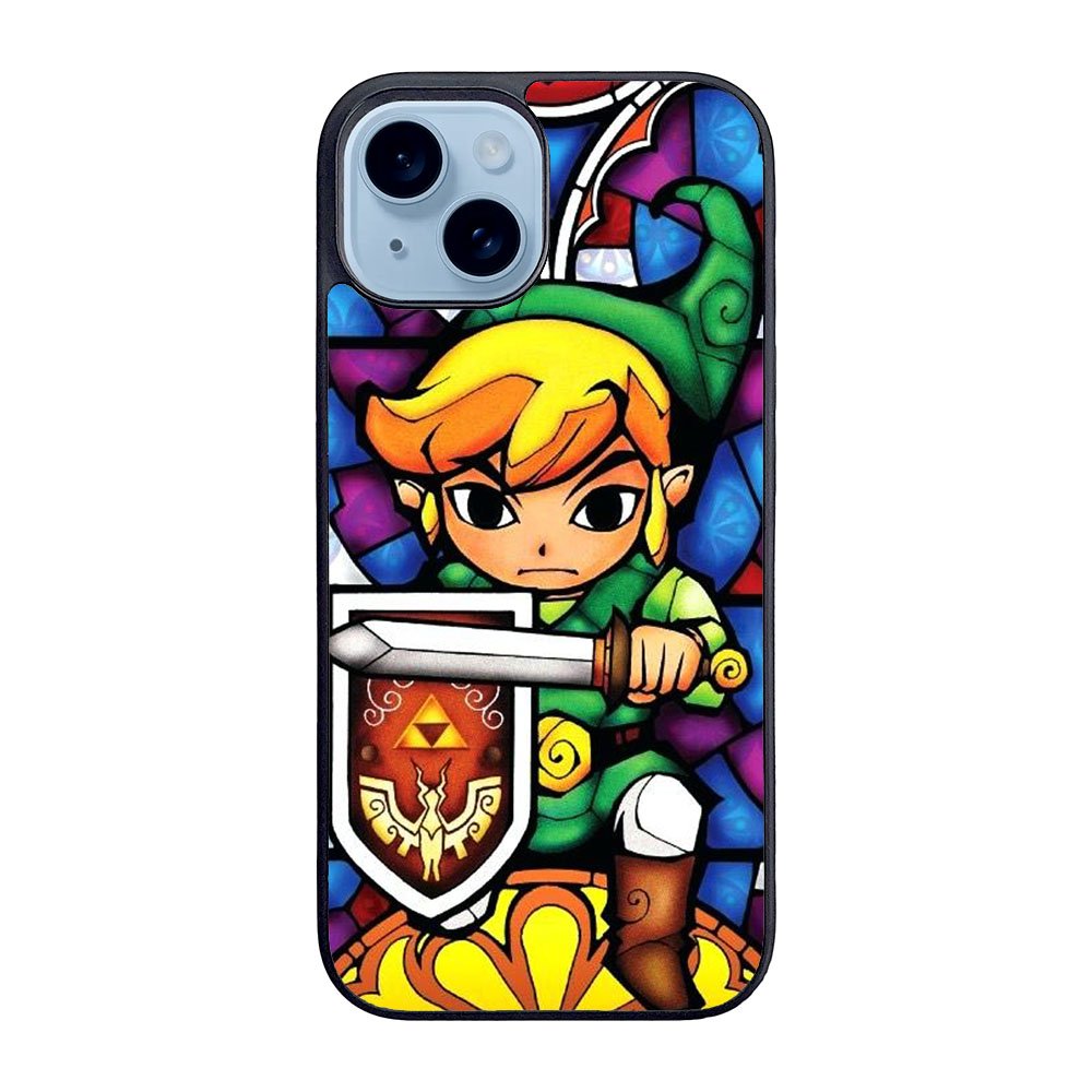 Pictures Of Stained Glass Legend Of Zelda Case iPhone 15 Plus BC2423