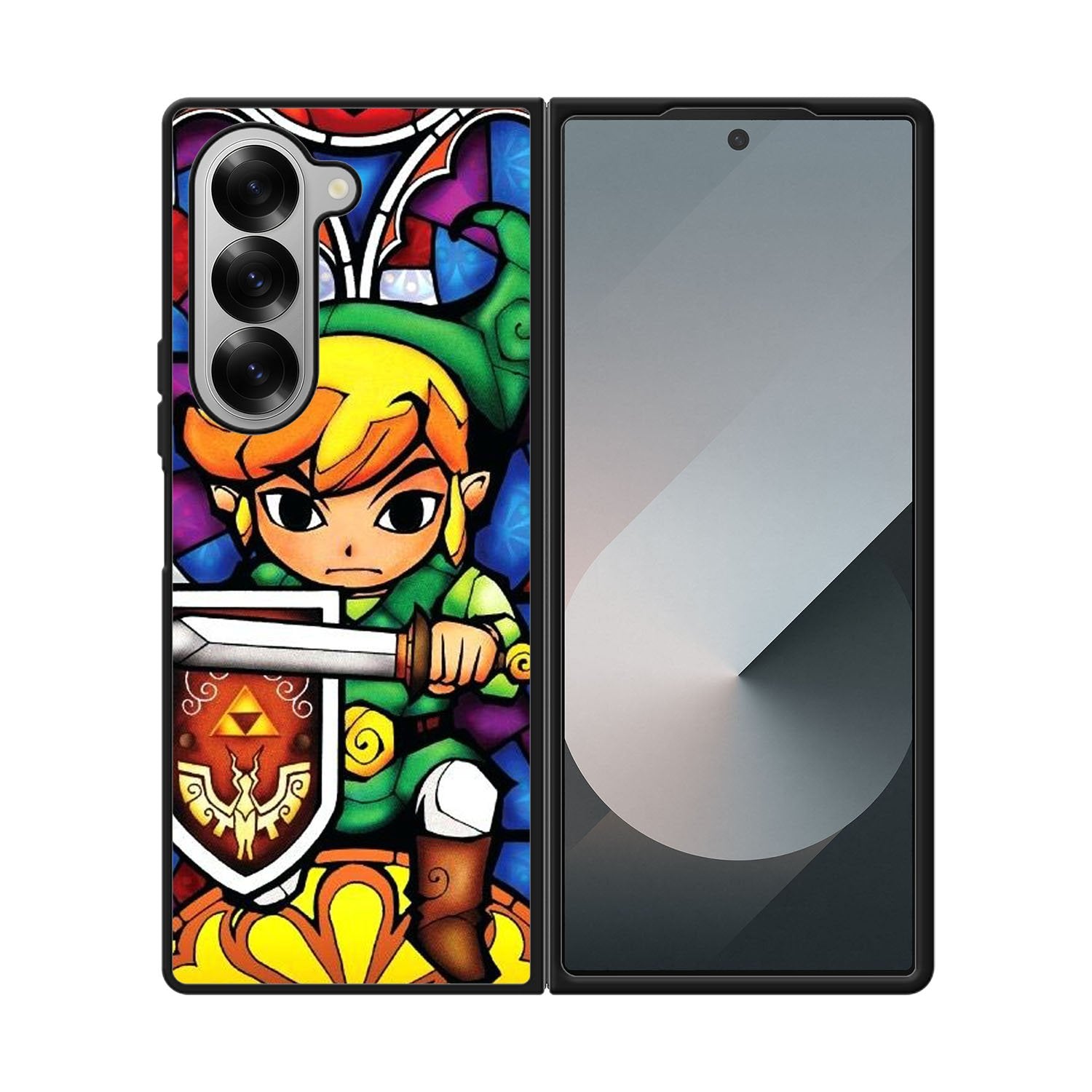 Pictures Of Stained Glass Legend Of Zelda Case Samsung Galaxy Z Fold 6 5G BC2423