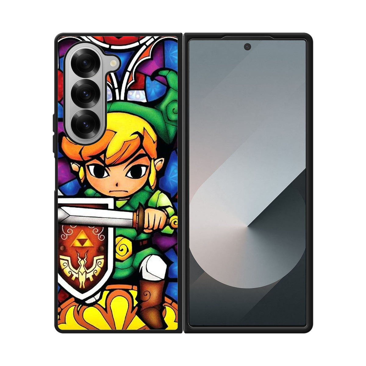 Pictures Of Stained Glass Legend Of Zelda Case Samsung Galaxy Z Fold 6 5G BC2423