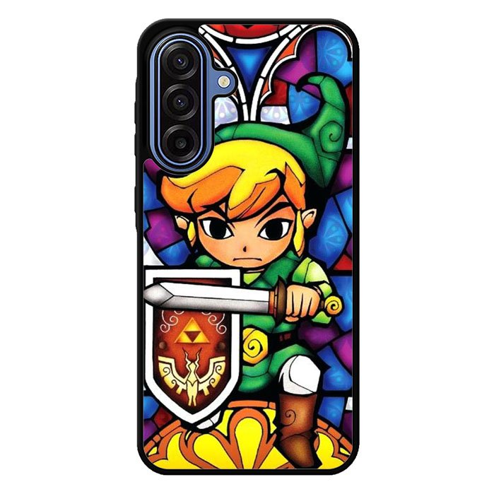 Pictures Of Stained Glass Legend Of Zelda Samsung Galaxy A17 5G Case BC2423