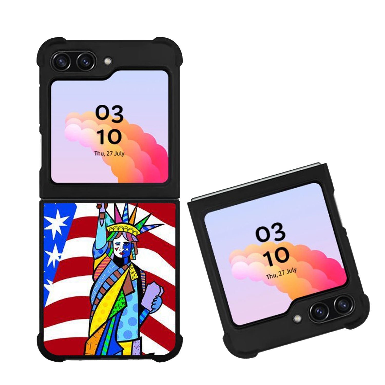 liberty flag american Case Samsung Galaxy Z Flip 5 5G BC2424