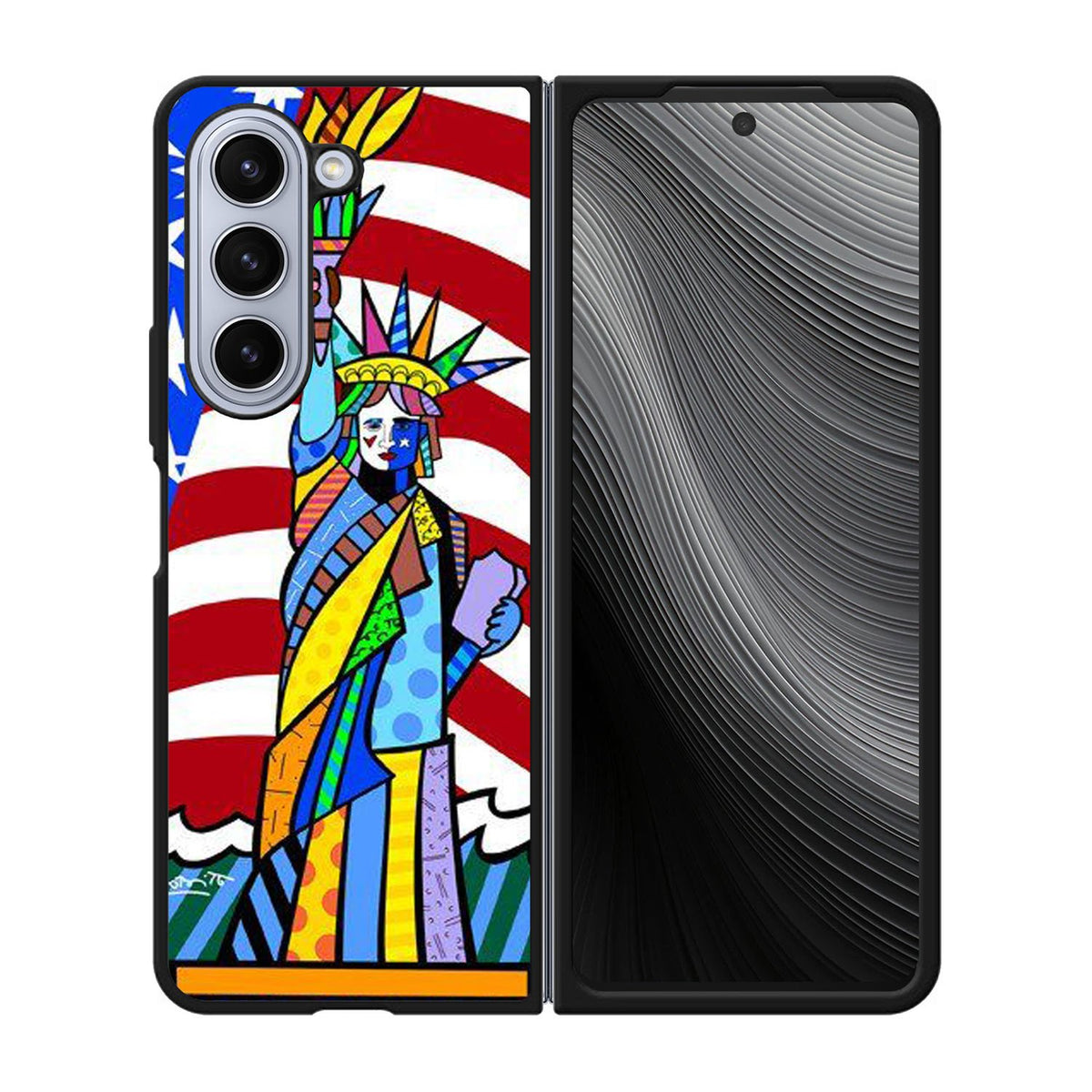 liberty flag american Case Samsung Galaxy z Fold 5 5G BC2424
