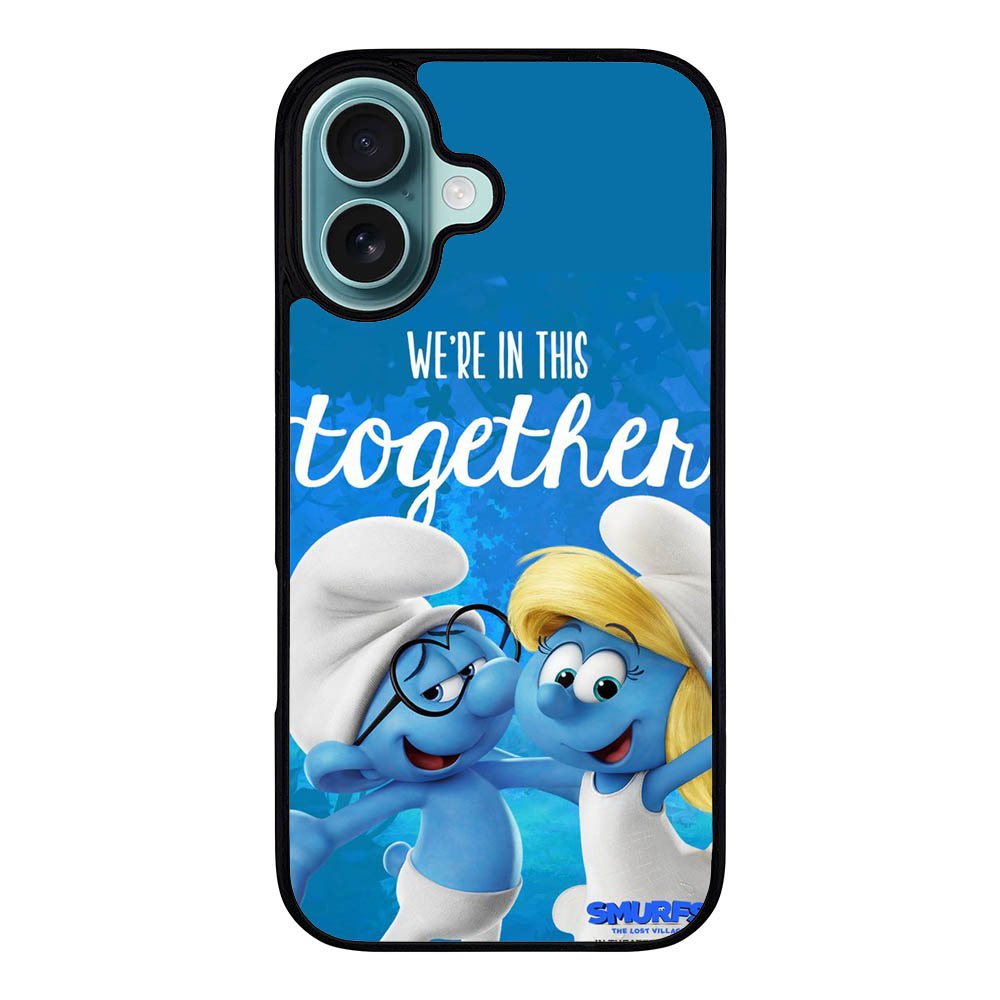 smurfs Case iPhone 16 Plus BC2427