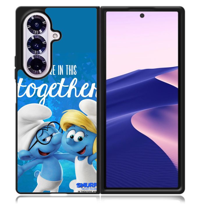 smurfs Samsung Galaxy Z Fold 7 5G Case BC2427