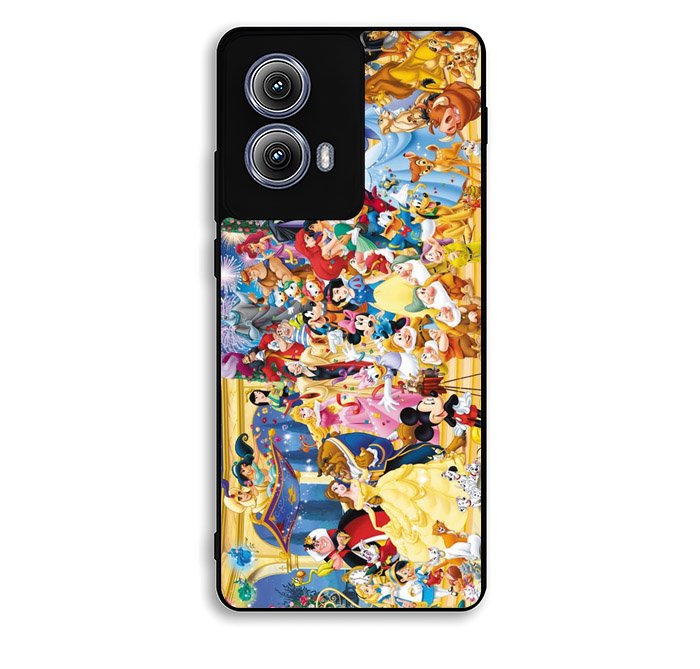 Disney All Characters 3rd Motorola Moto Edge 2024 Case FE1322