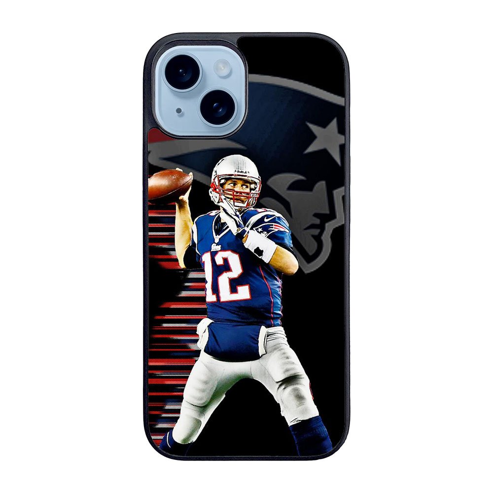 New England Patriots Case iPhone 15 Plus BC2430