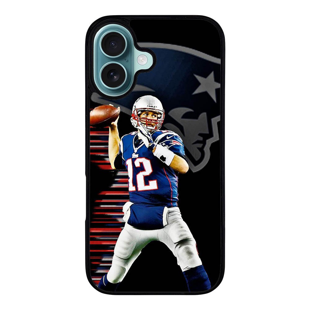 New England Patriots Case iPhone 16 Plus BC2430