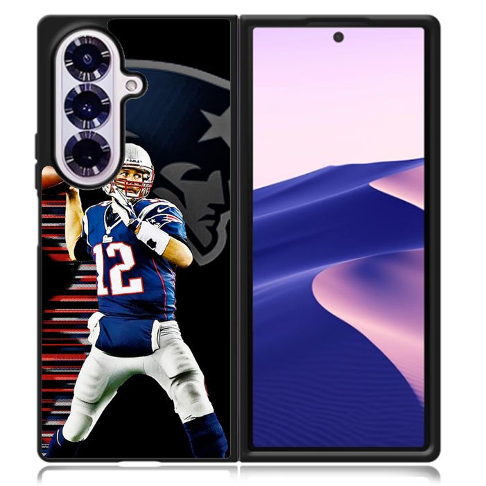 New England Patriots Samsung Galaxy Z Fold 7 5G Case BC2430