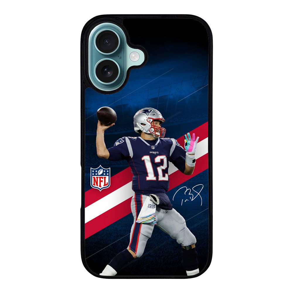 new england patriots Case iPhone 16 Plus BC2431