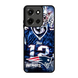 new england patriots Motorola Moto G 5G 2025 Case BC2432