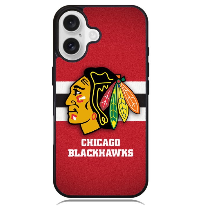 Chicago Blackhawks Case iPhone 16 BC2437