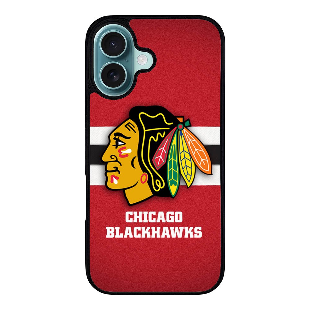 Chicago Blackhawks Case iPhone 16 Plus BC2437