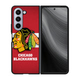 Chicago Blackhawks Case Samsung Galaxy z Fold 5 5G BC2437