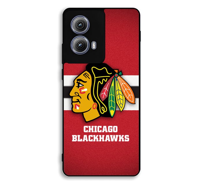 Chicago Blackhawks Motorola Moto Edge 2024 Case BC2437