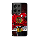 Chicago Blackhawks Motorola Moto G 5G 2025 Case BC2438