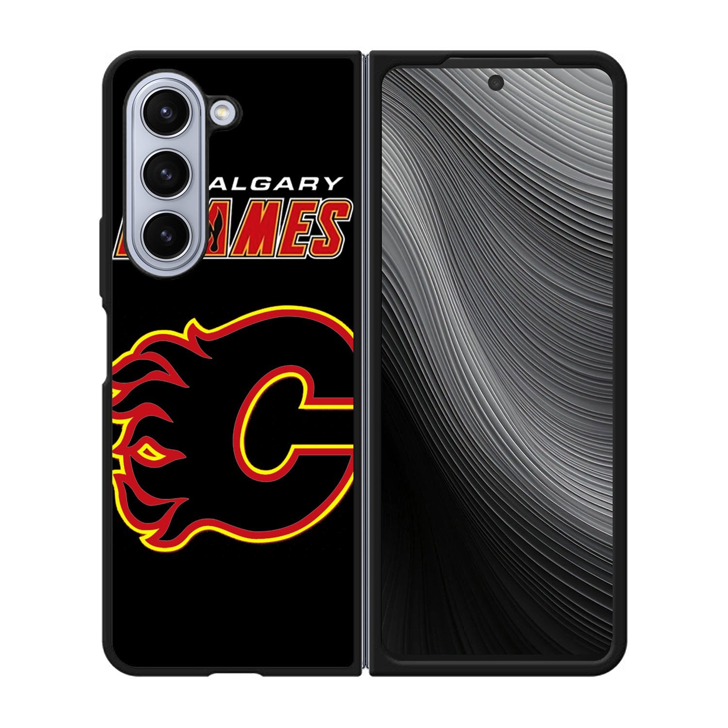 Calgary Flames Case Samsung Galaxy z Fold 5 5G BC2440
