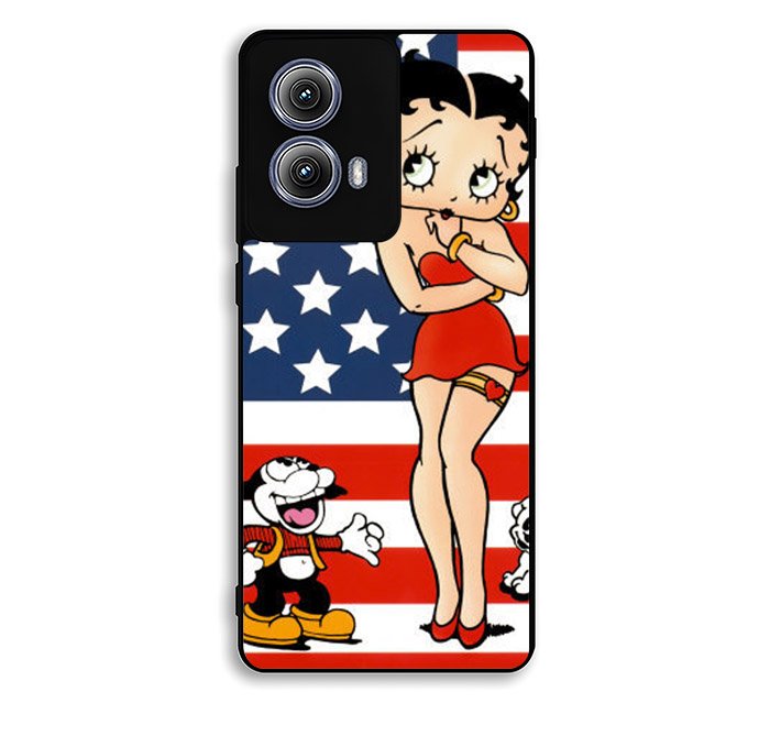 Betty Boop 3rd Motorola Moto Edge 2024 Case FE1196