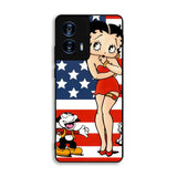 Betty Boop 3rd Motorola Moto G Power 5G 2024 Case FE1192