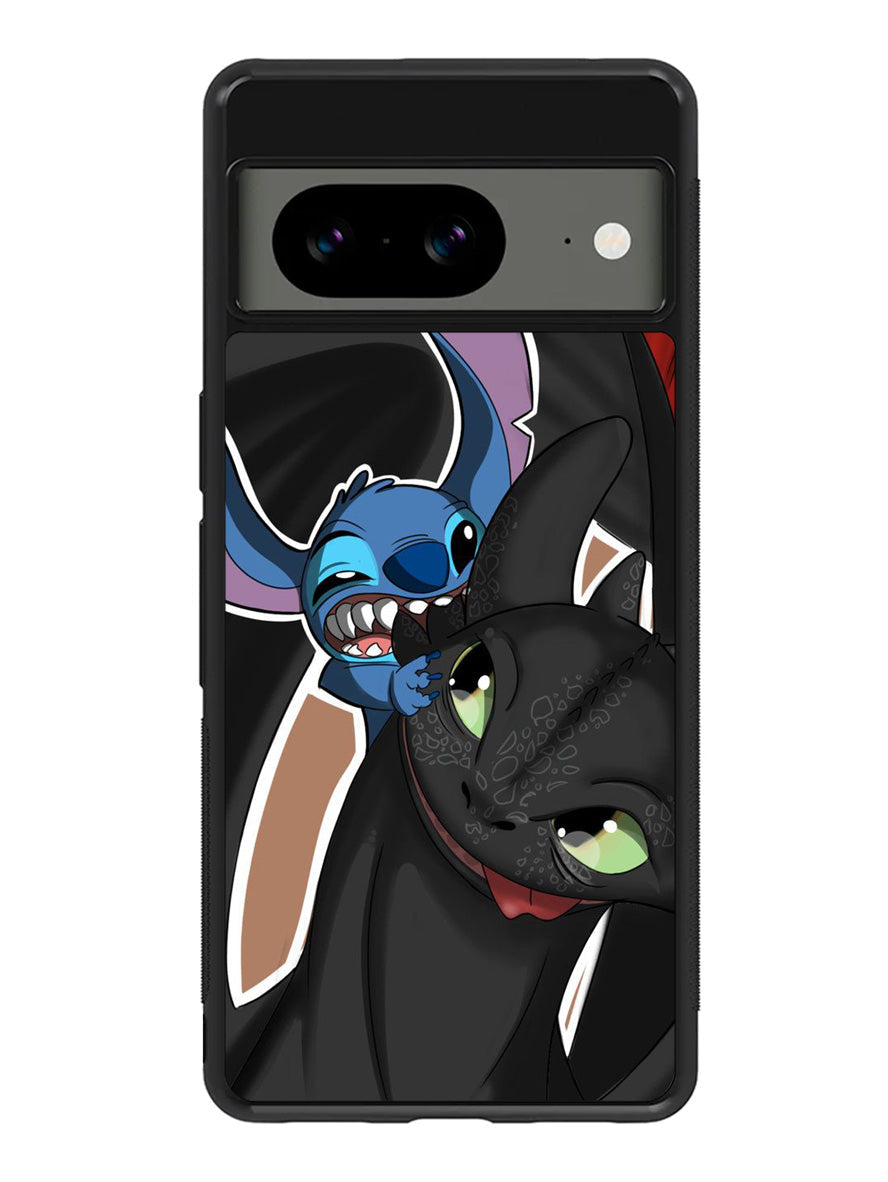 stitch toothless Google Pixel 8a Case