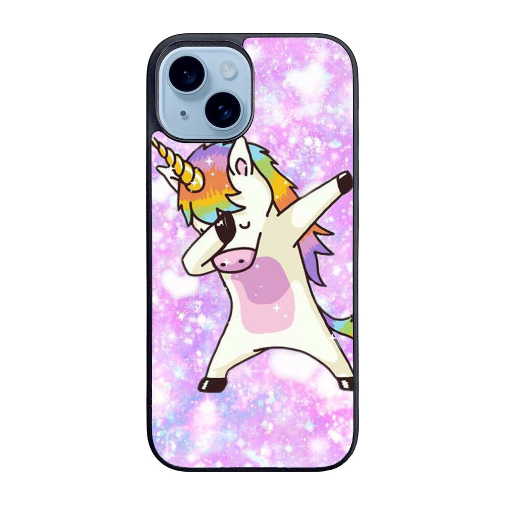 dabbing unicorn Case iPhone 15 Plus BC2444