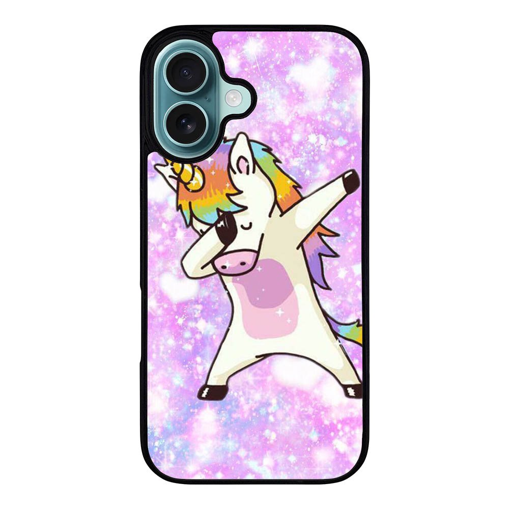 dabbing unicorn Case iPhone 16 Plus BC2444