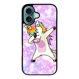 dabbing unicorn Case iPhone 16 Plus BC2444
