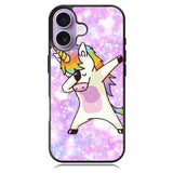 dabbing unicorn iPhone 17 Case BC2444