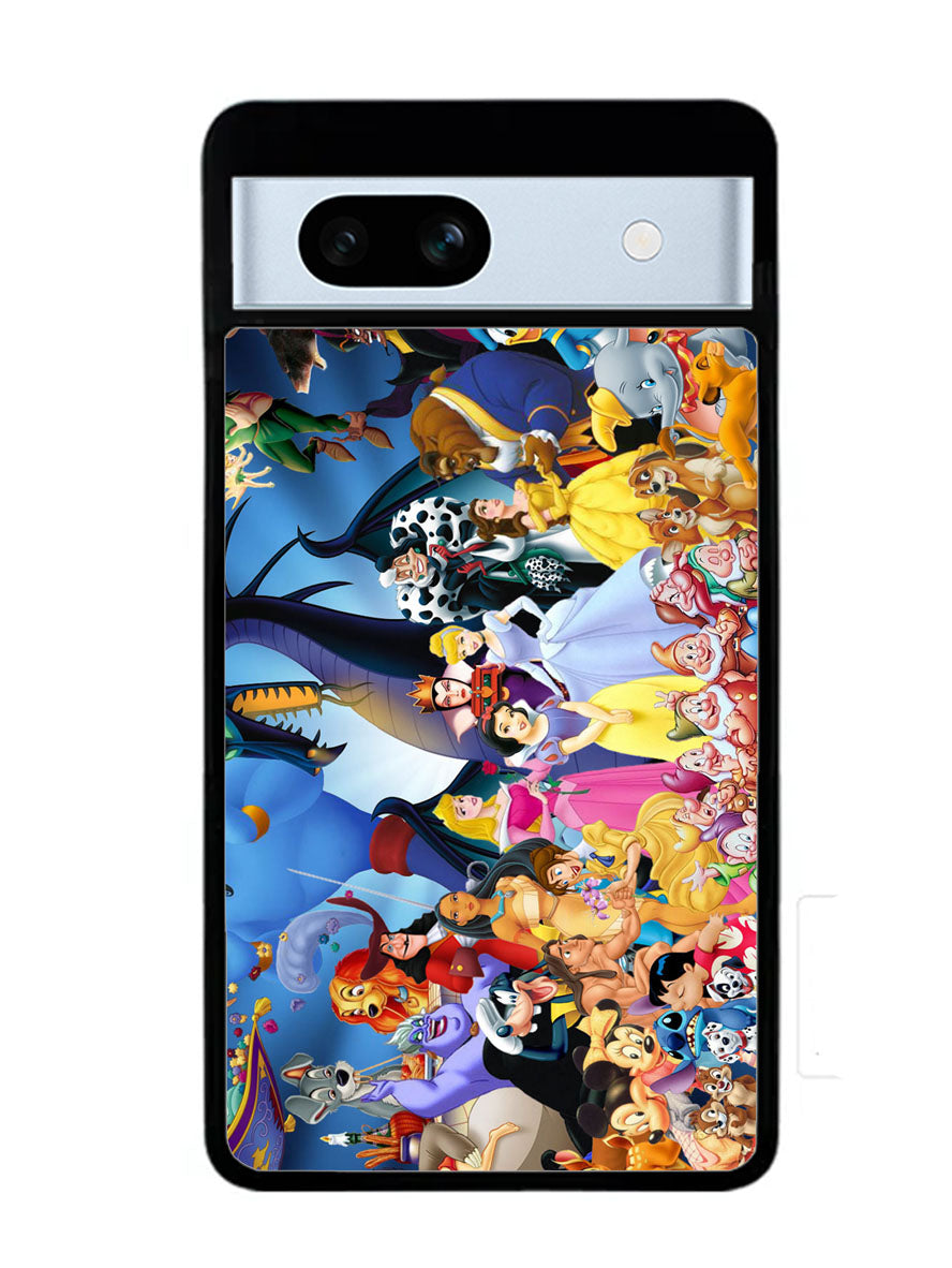Disney All Characters 1st Google Pixel 7A Case