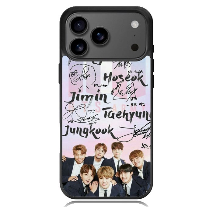 BTS iPhone 17 Pro Max Case BC2449