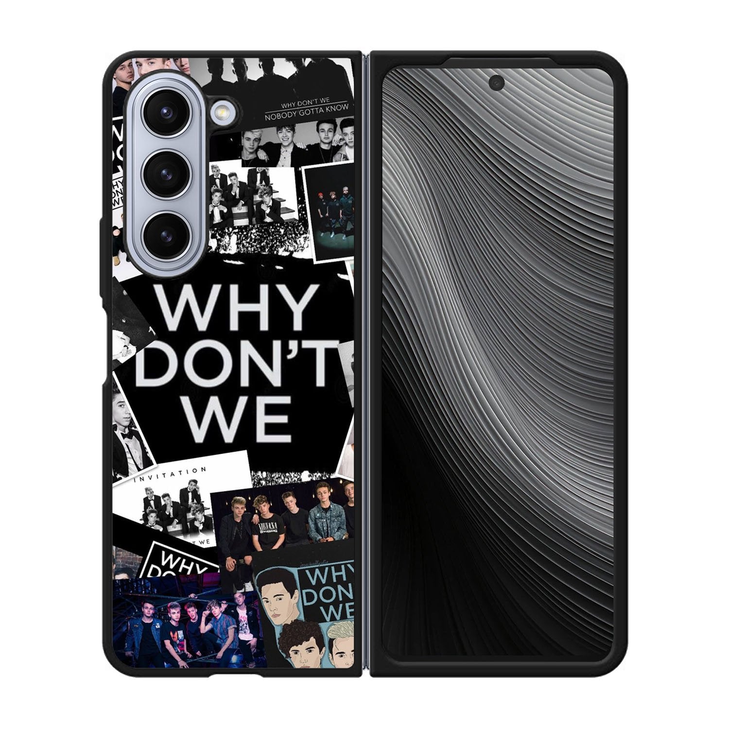 WE DONT COLLAGE Case Samsung Galaxy z Fold 5 5G BC2454