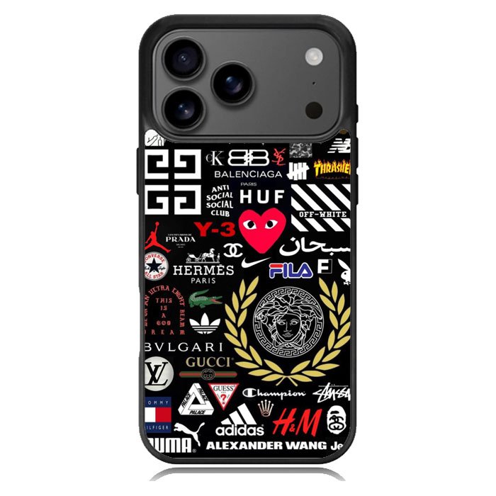 Hype beast brand iPhone 17 Pro Case BC2458