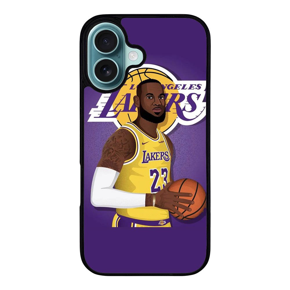 los angeles lakers Case iPhone 16 Plus BC2460