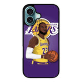 los angeles lakers Case iPhone 16 Plus BC2460