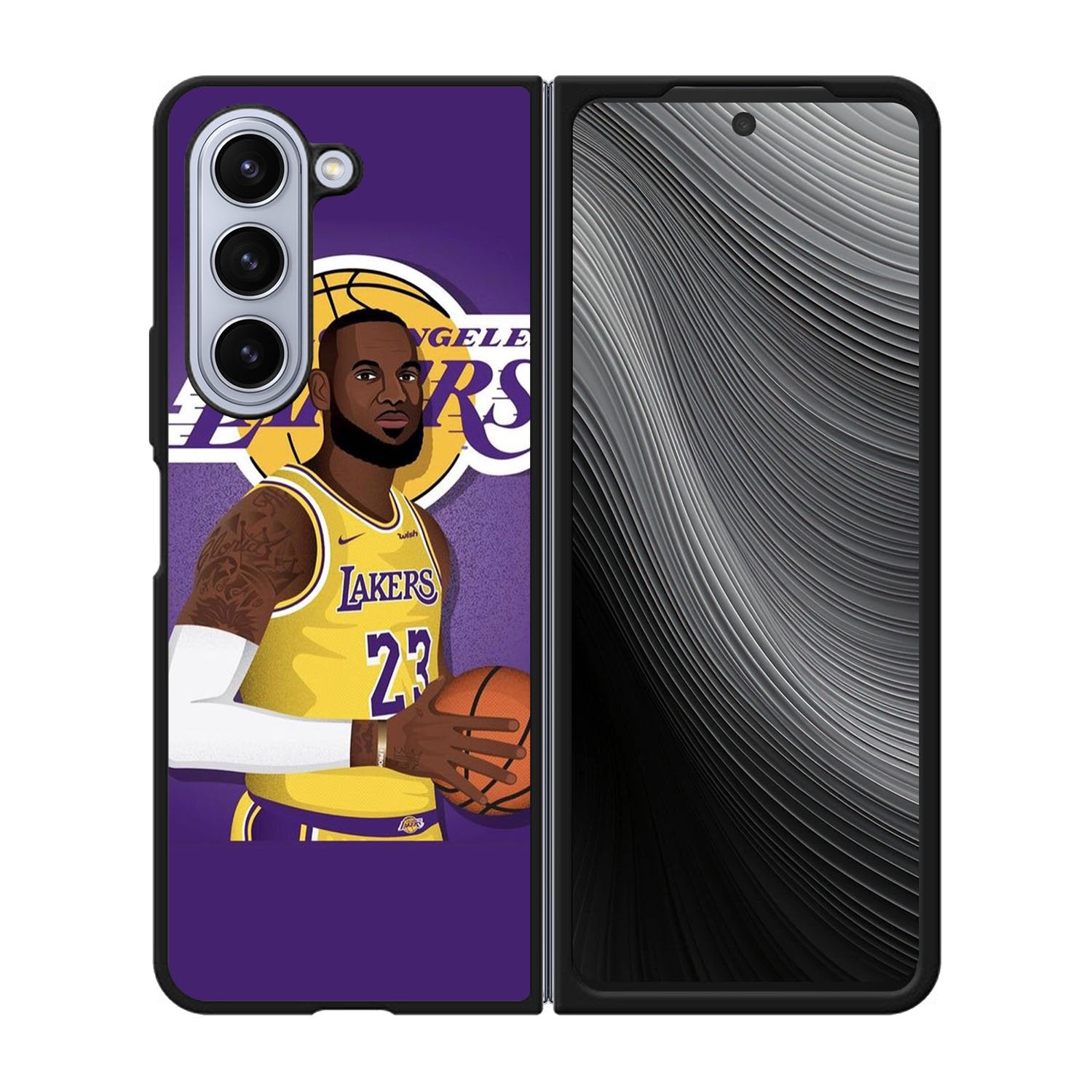 los angeles lakers Case Samsung Galaxy z Fold 5 5G BC2460