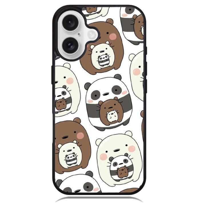 we bare bears Case iPhone 16 BC2471