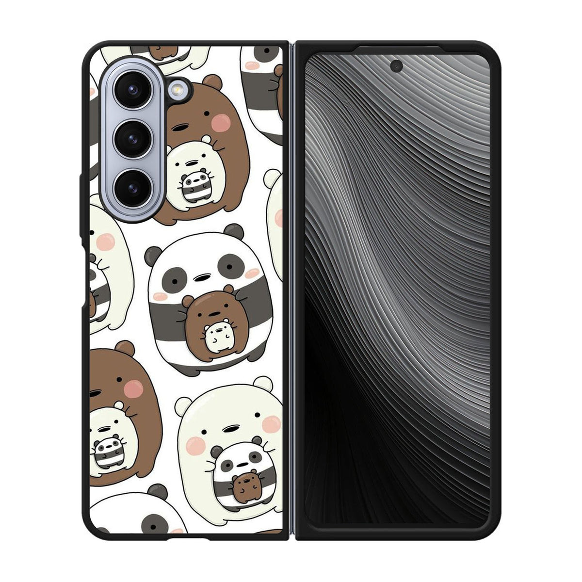 we bare bears Case Samsung Galaxy z Fold 5 5G BC2471