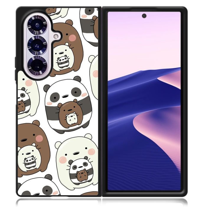we bare bears Samsung Galaxy Z Fold 7 5G Case BC2471