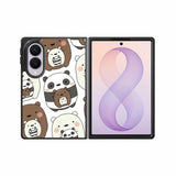 we bare bears Samsung Galaxy Z Fold 8 Case BC2471