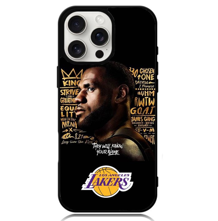 Lakers Case iPhone 16 Pro Max BC2475