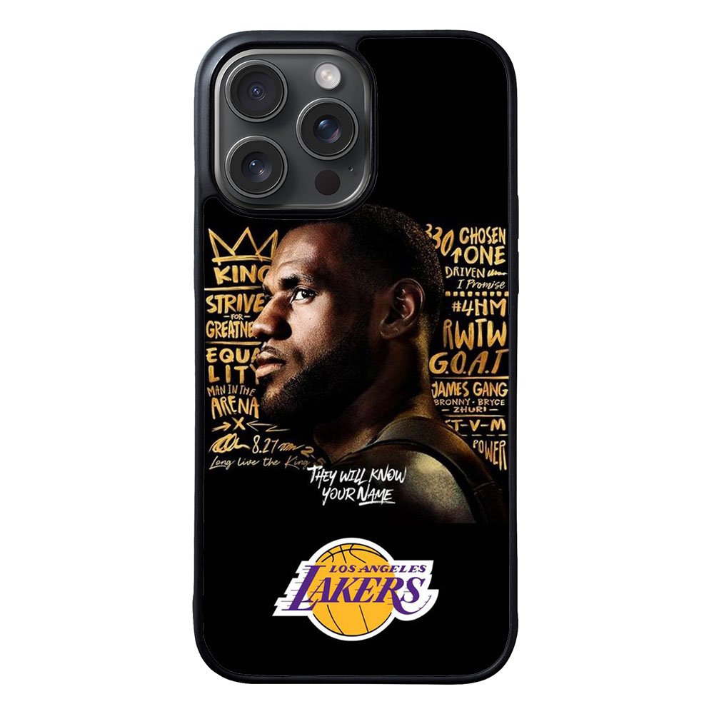 Lakers Case iPhone 15 Pro BC2475