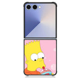 the simpsons Samsung Galaxy Z Flip 7 Case BC2476